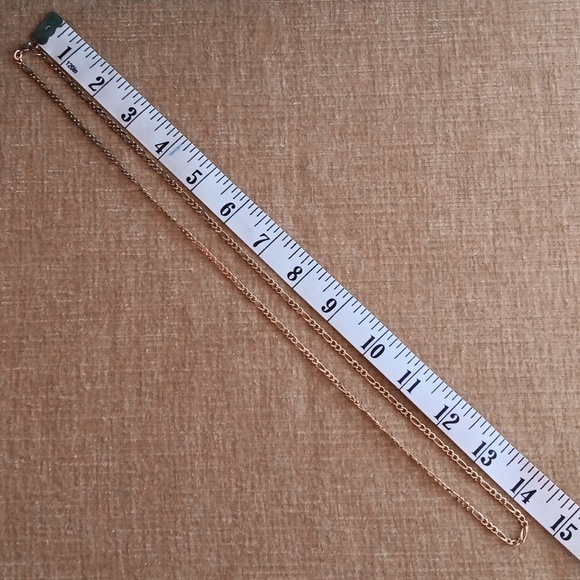 Gold Long Chain Necklace - Picture 3 of 6